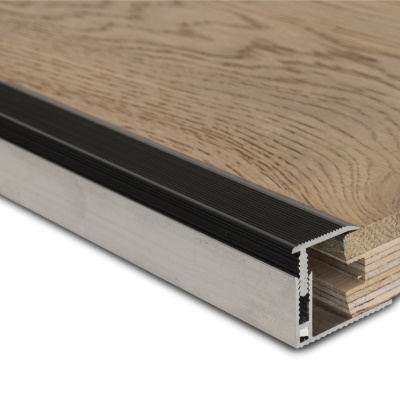 Black Adjustable Aluminium Trims 15-20mm Image